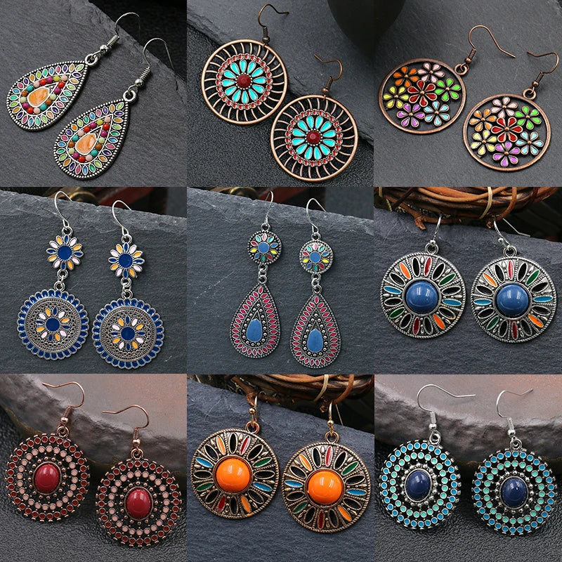 Boho Colorful Earrings