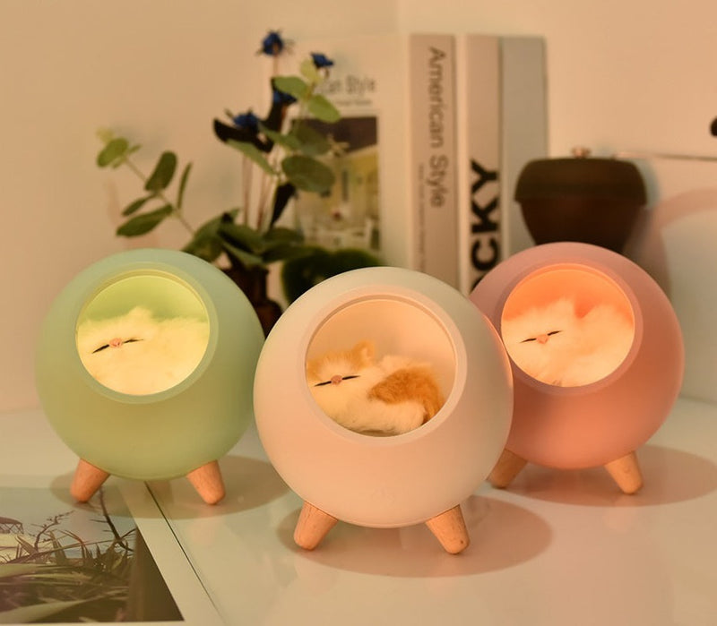 Cat LED USB Night Light