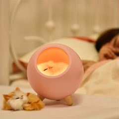 Cat LED USB Night Light